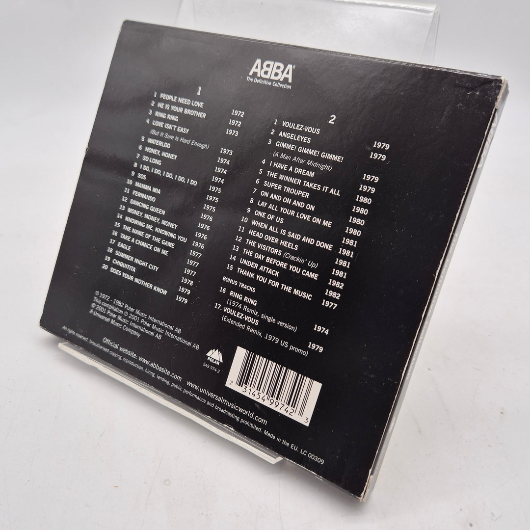 ABBA The Definitive Collection CD digipack retro