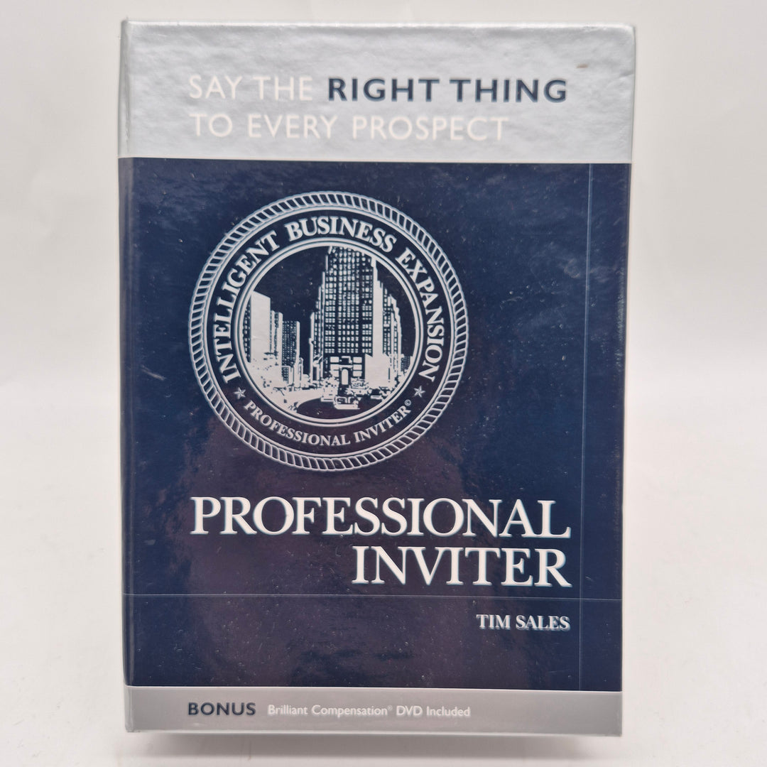 Professional Inviter säljutbildning Tim Sales box begagnad