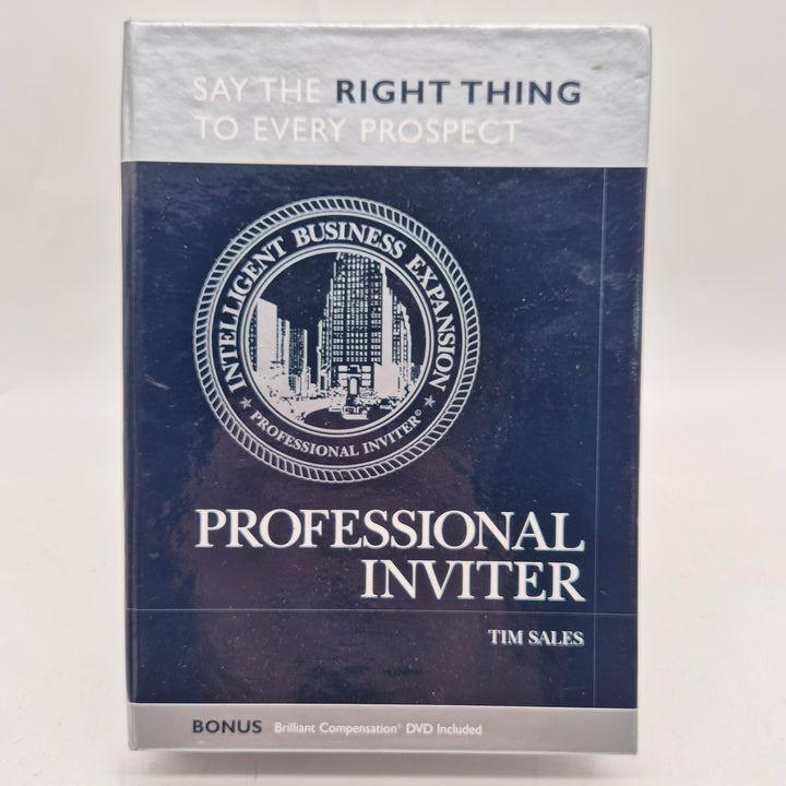 Professional Inviter säljutbildning Tim Sales box begagnad