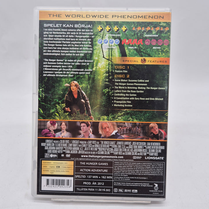 The Hunger Games 2-disc specialutgåva DVD