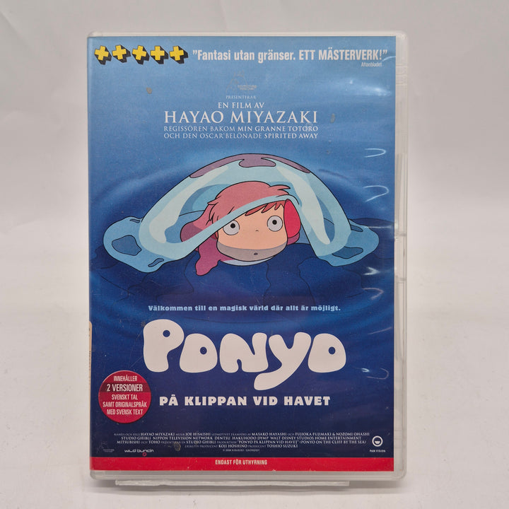 Ponyo på klippan DVD Studio Ghibli begagnad
