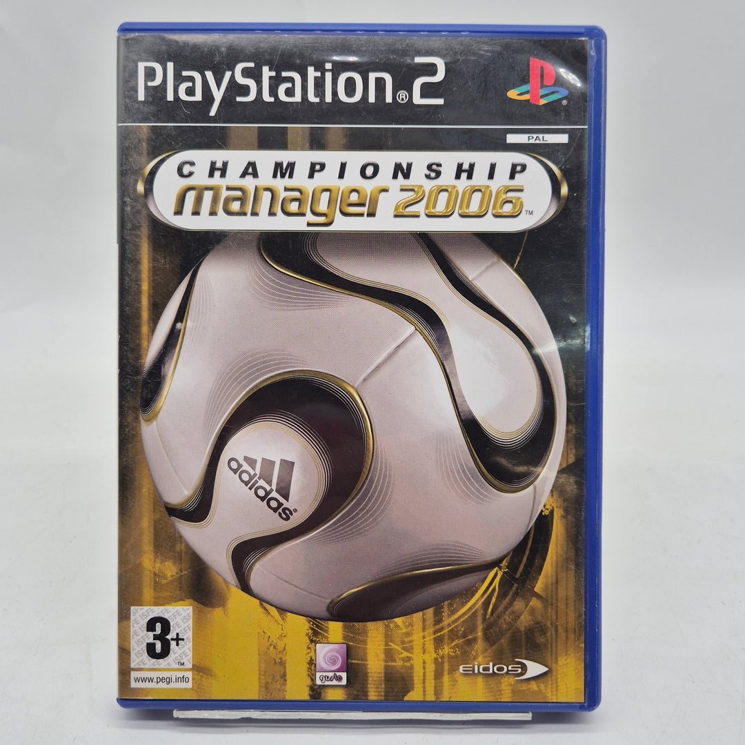 Championship Manager 2006 retro PS2 spel