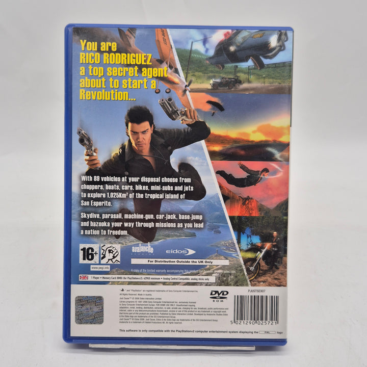 Just Cause retro actionspel PlayStation 2 begagnat