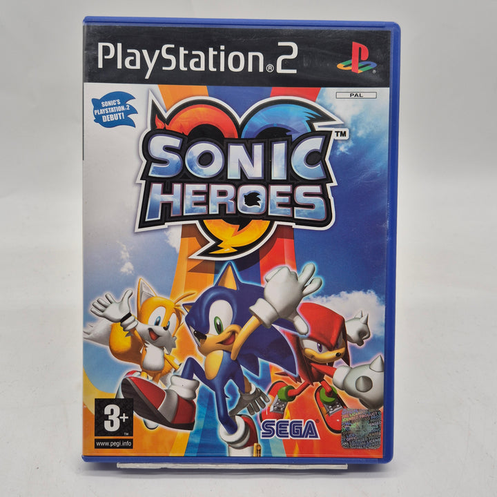 Sonic Heroes PS2 retrospel SEGA original