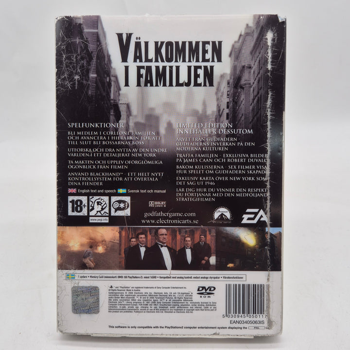 Gudfadern Limited Edition PS2 samlarbox retro