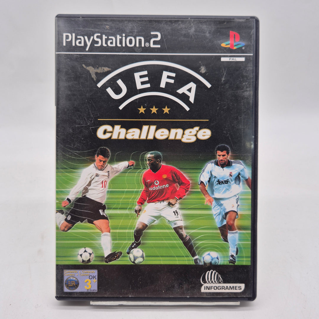 UEFA Challenge klassiskt retro fotbollsspel PS2