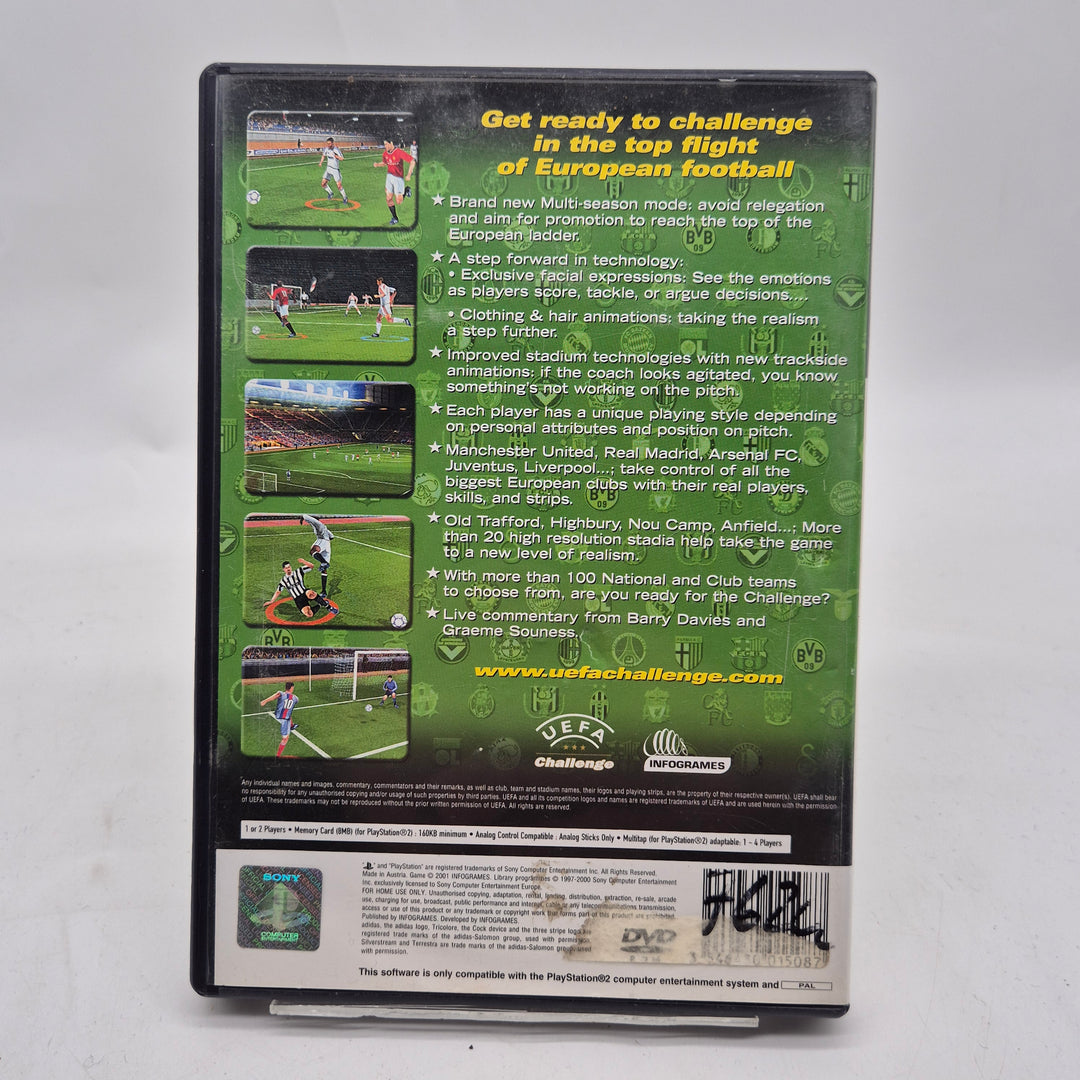 UEFA Challenge klassiskt retro fotbollsspel PS2