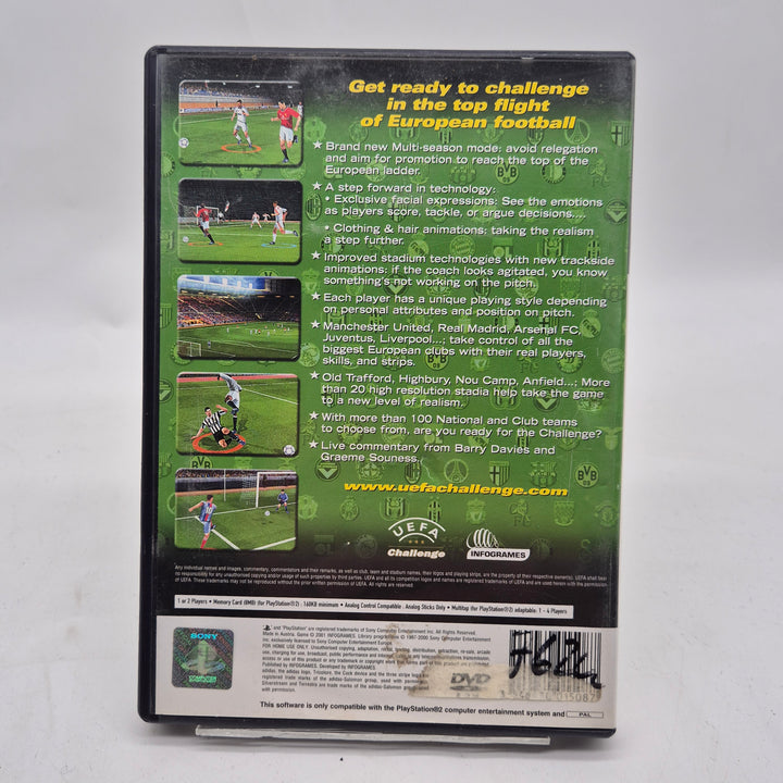 UEFA Challenge klassiskt retro fotbollsspel PS2