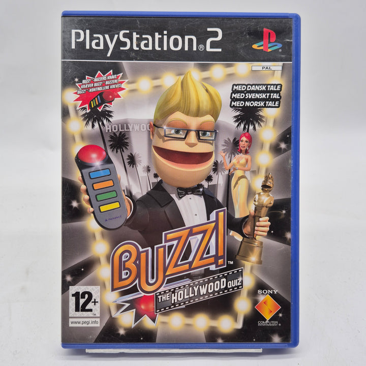 Buzz The Hollywood Quiz retro PS2-spel
