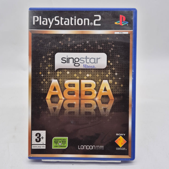 SingStar ABBA karaokespel retro till PS2