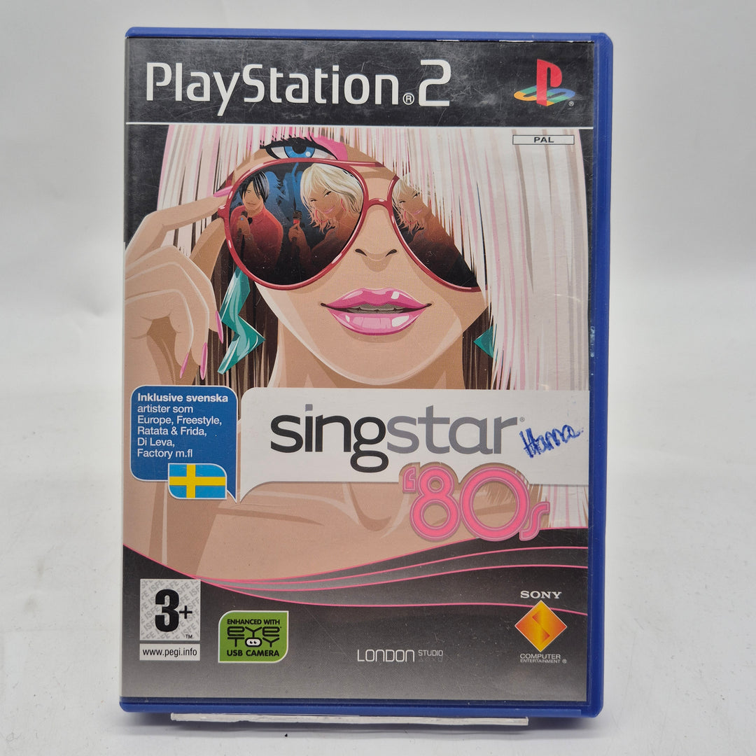 SingStar 80s karaokespel retro PlayStation 2