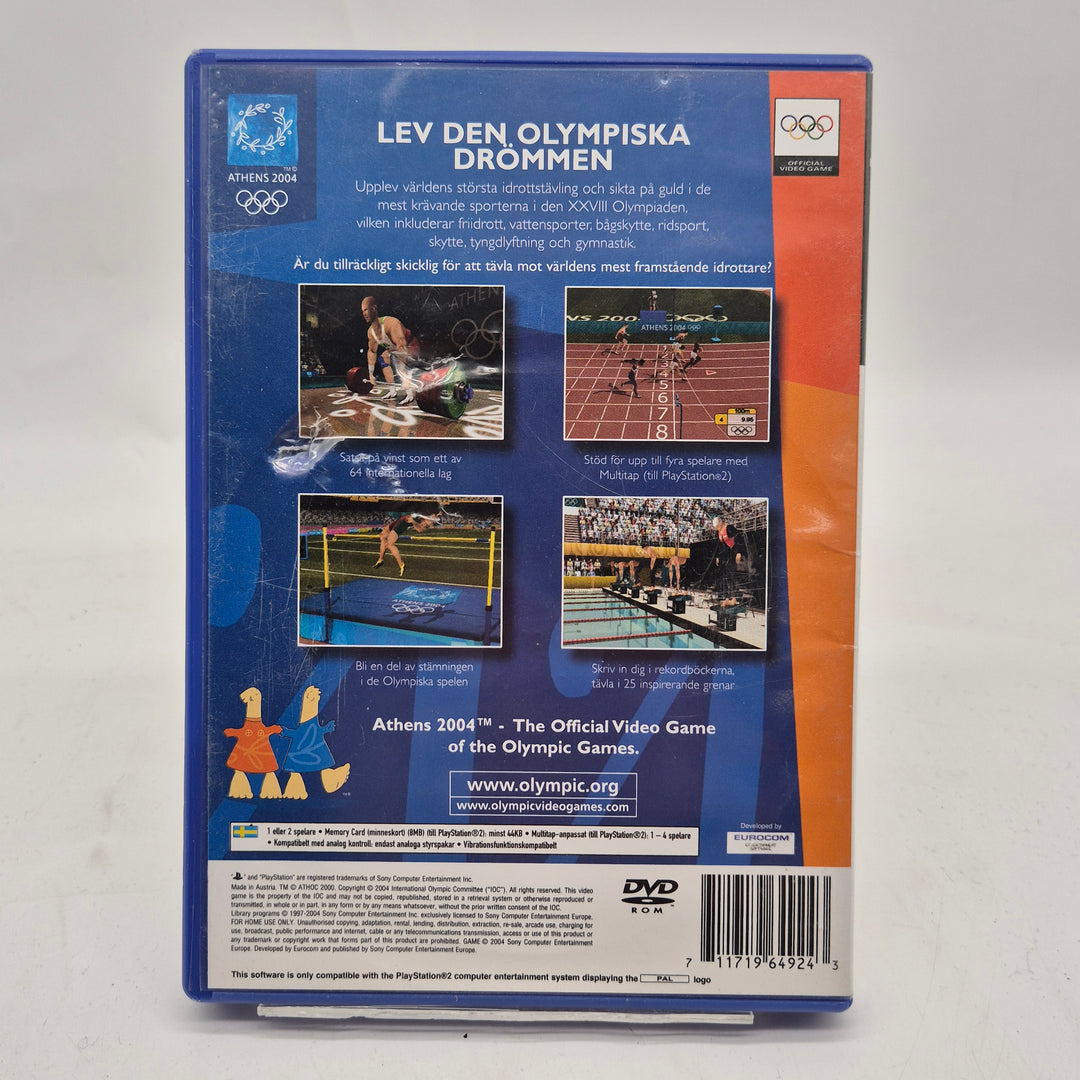 Athens 2004 PS2 spel retro klassiker