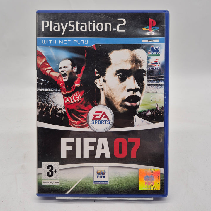 FIFA 07 retro fotbollsspel PlayStation 2 EA