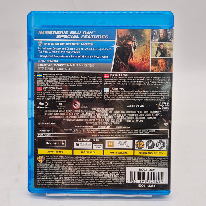 Wrath of the Titans Blu-ray Warner Bros begagnad