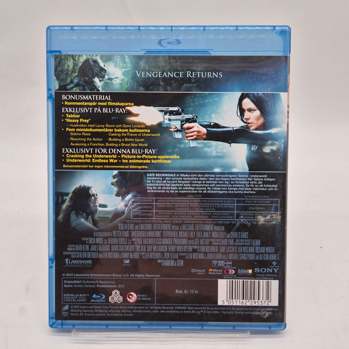 Underworld Awakening Blu-ray begagnad mörk action