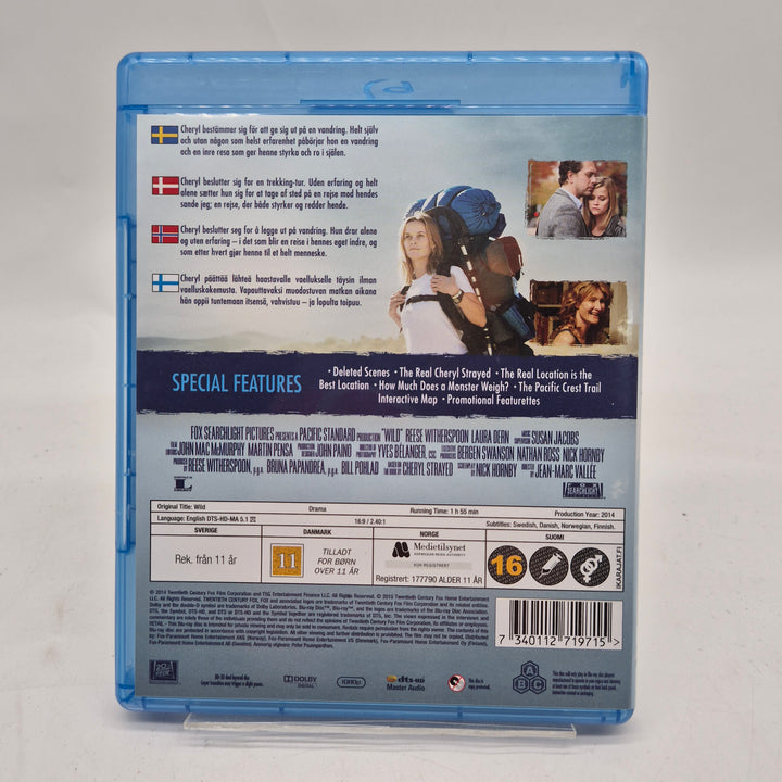 Wild Blu-ray drama med Reese Witherspoon begagnad