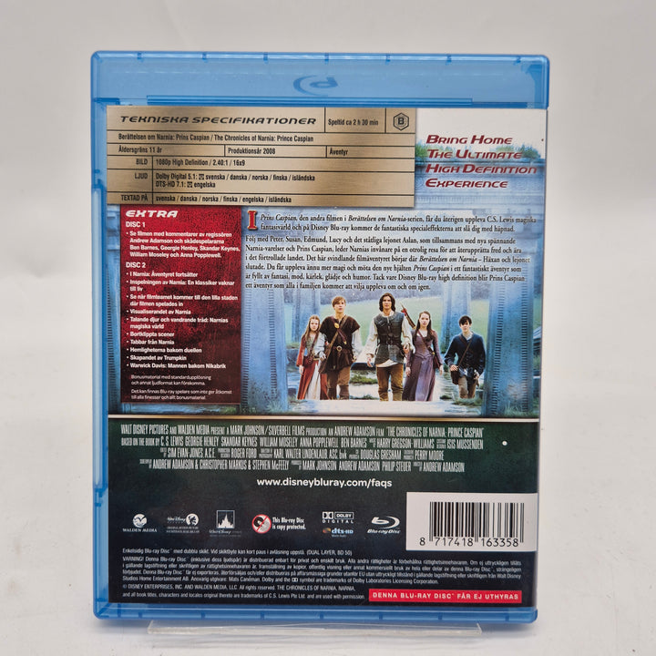 Narnia Prins Caspian Blu-ray 2-disc begagnad