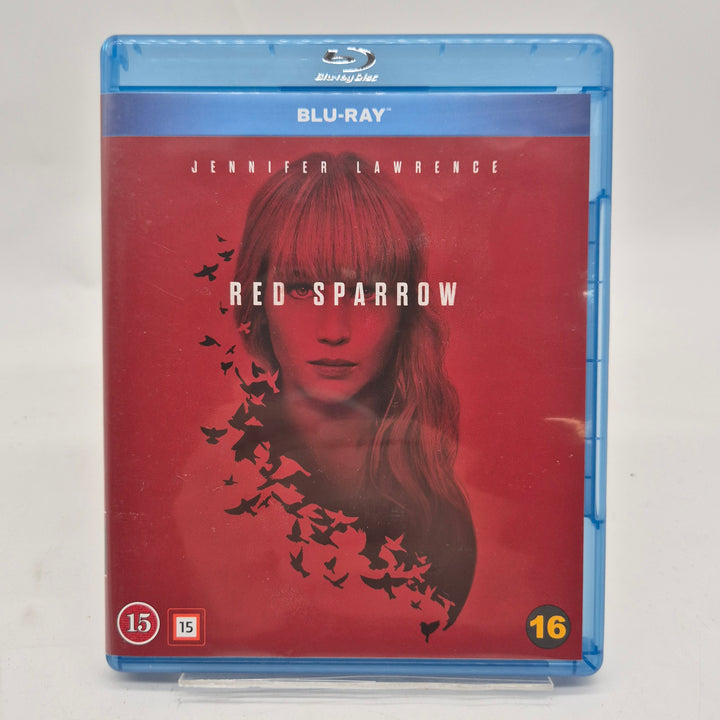 Red Sparrow Blu-ray thriller begagnad hög kvalitet