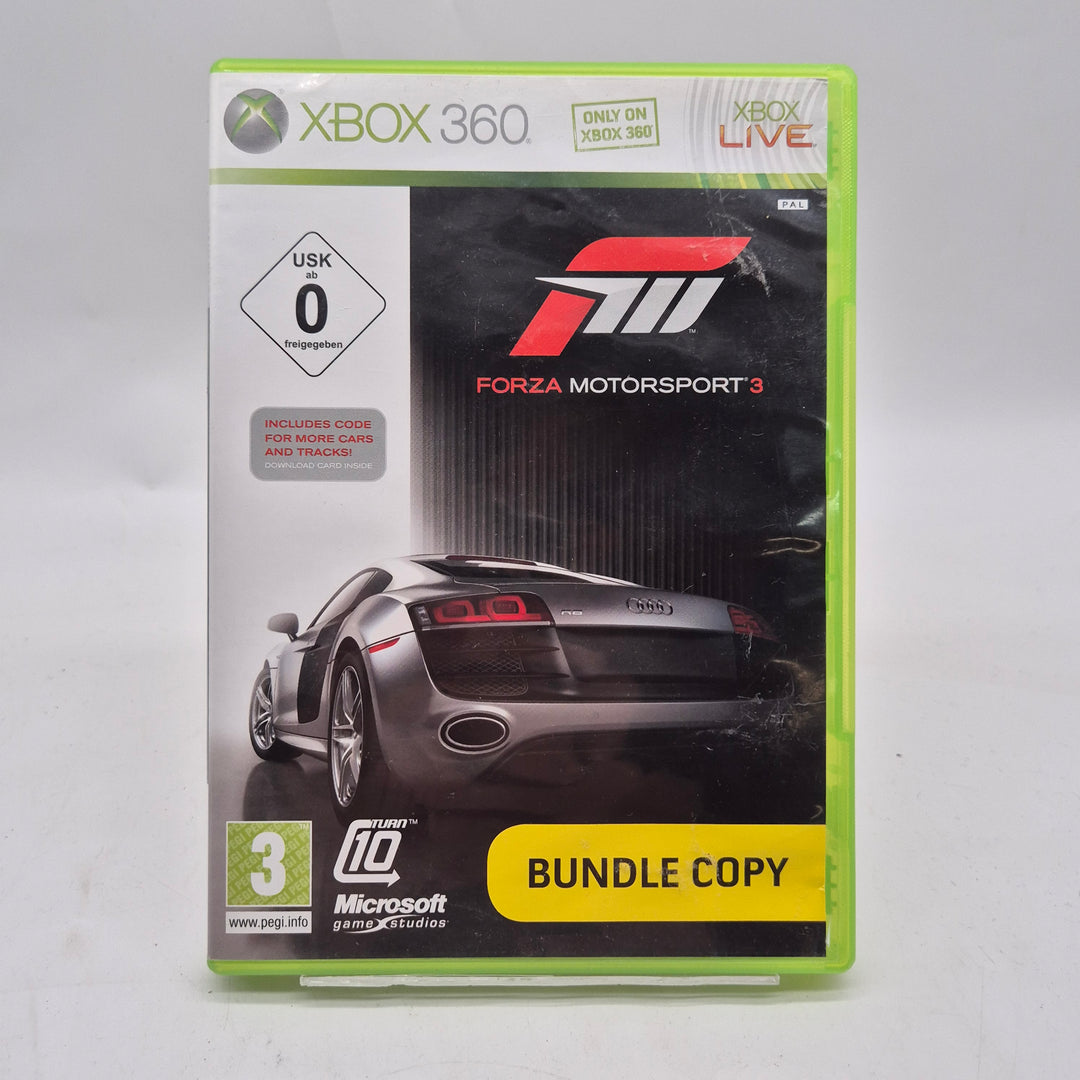 Forza Motorsport 3 Xbox 360 begagnat klassiskt spel