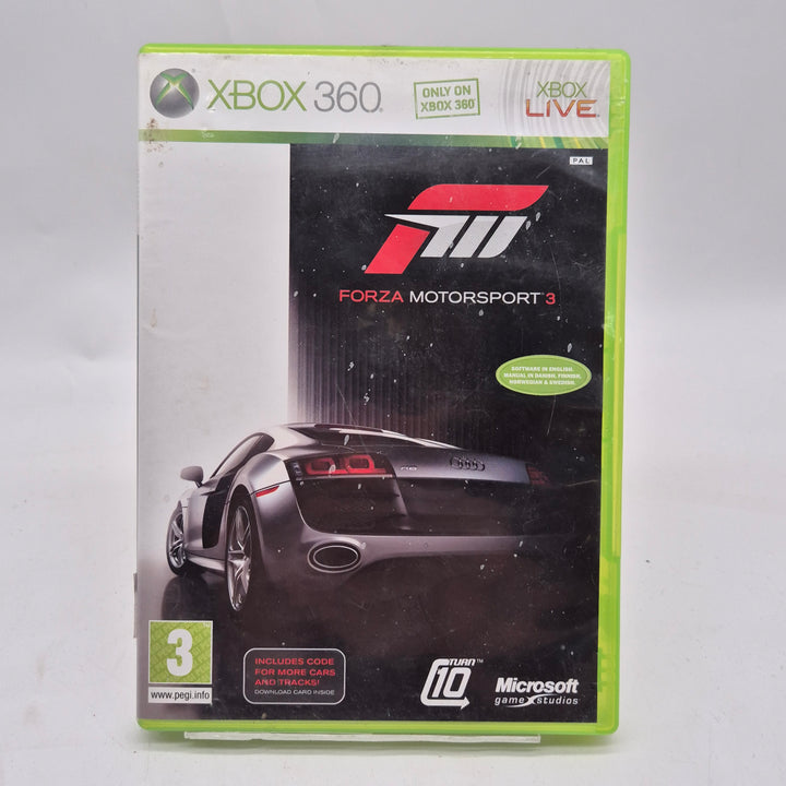 Forza Motorsport 3 Xbox 360 begagnat spel