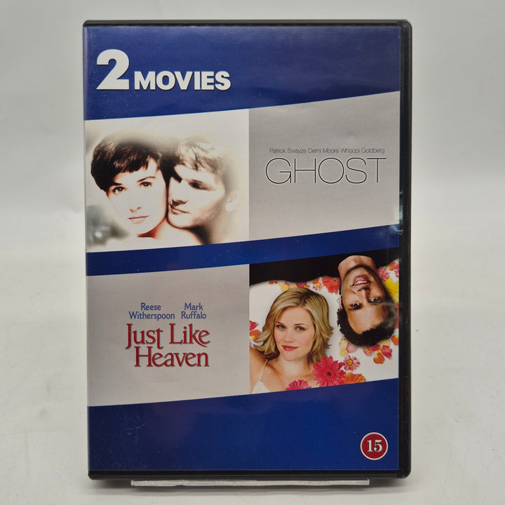 Romantisk dubbel DVD Ghost Just Like Heaven