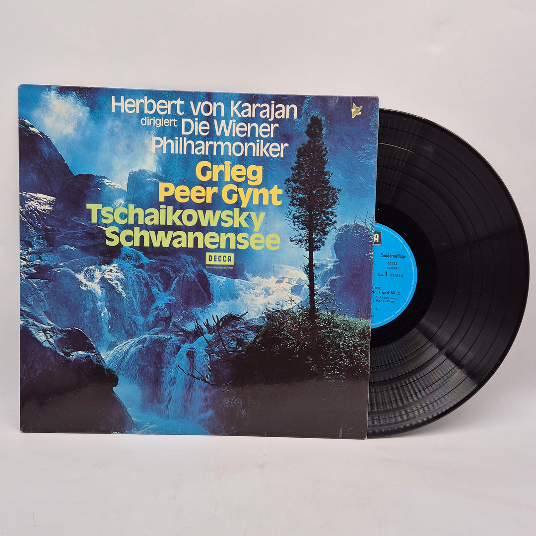 Decca vinyl LP Karajan Peer Gynt Svansjön