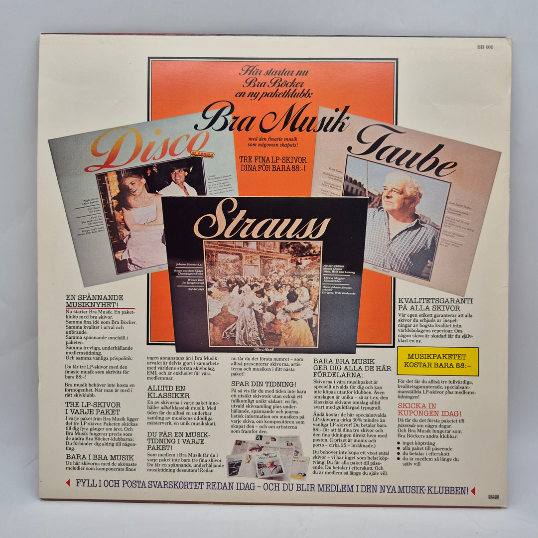 Retro LP Bra Böcker Bra Musik vintage