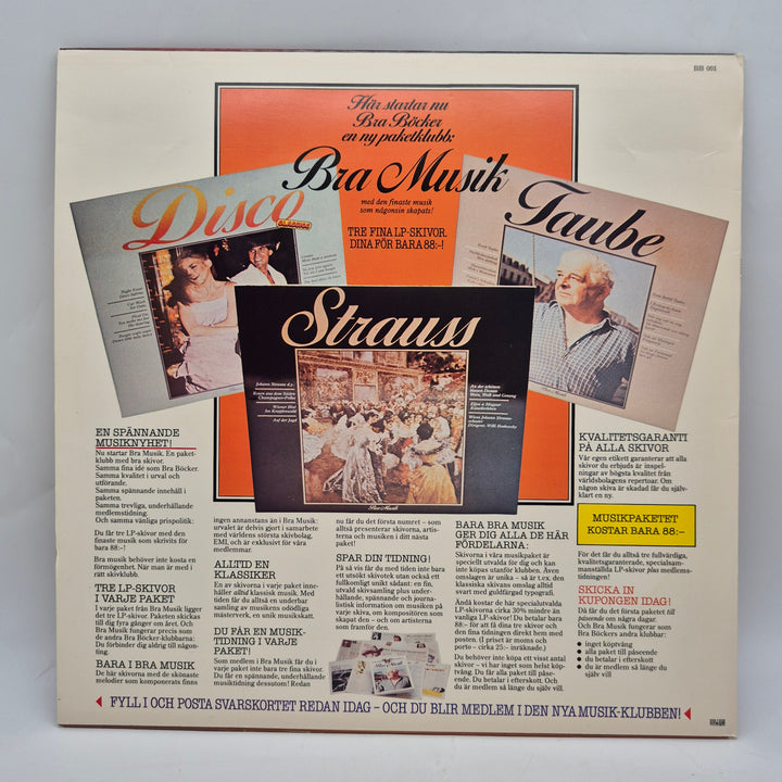 Retro LP Bra Böcker Bra Musik vintage