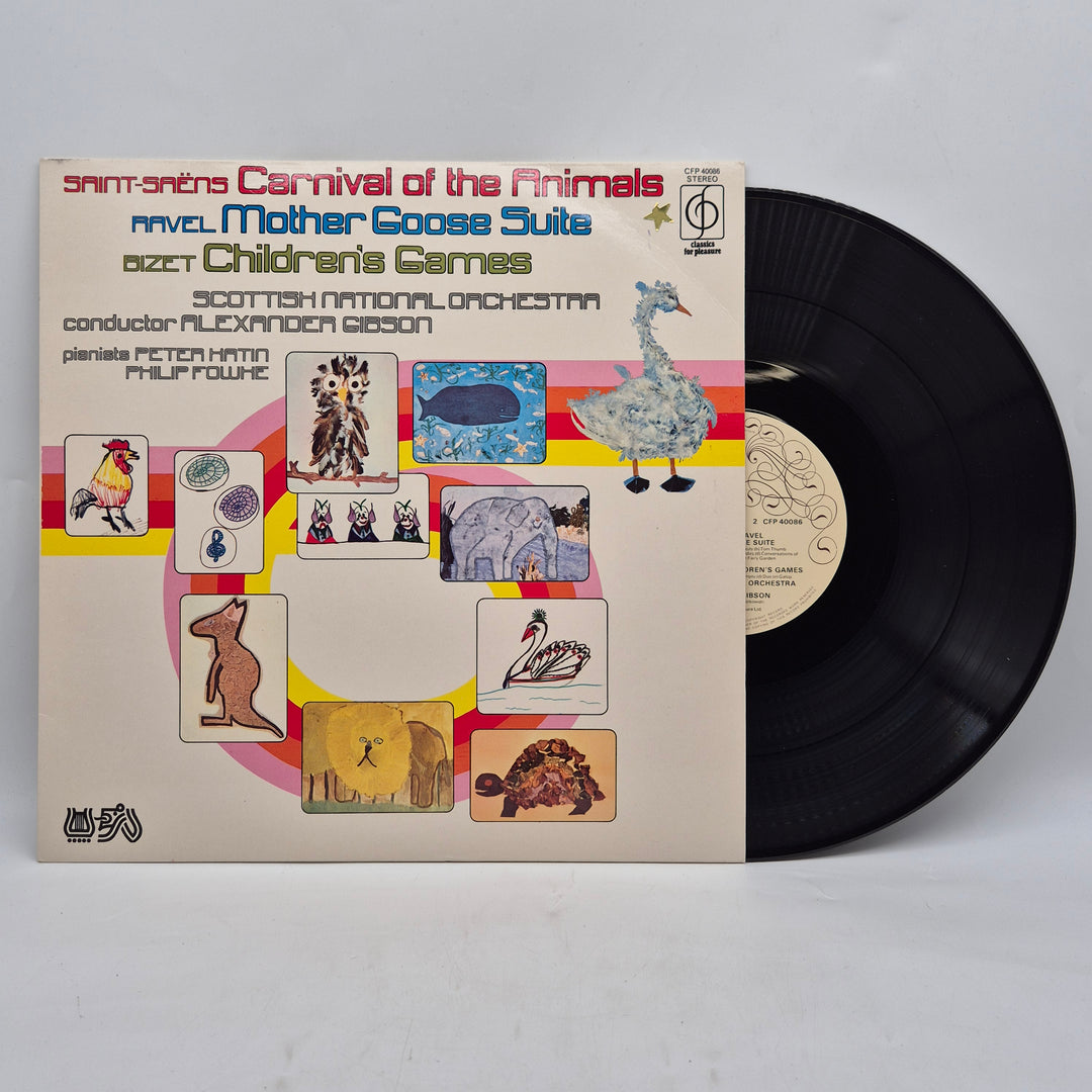 Retro vinyl LP klassisk orkestermusik Scottish National Orchestra