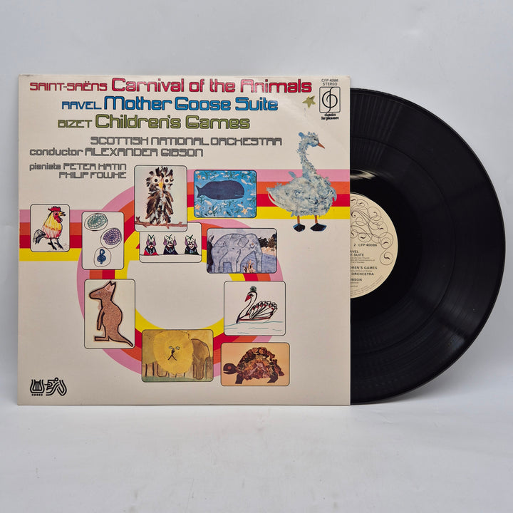 Retro vinyl LP klassisk orkestermusik Scottish National Orchestra