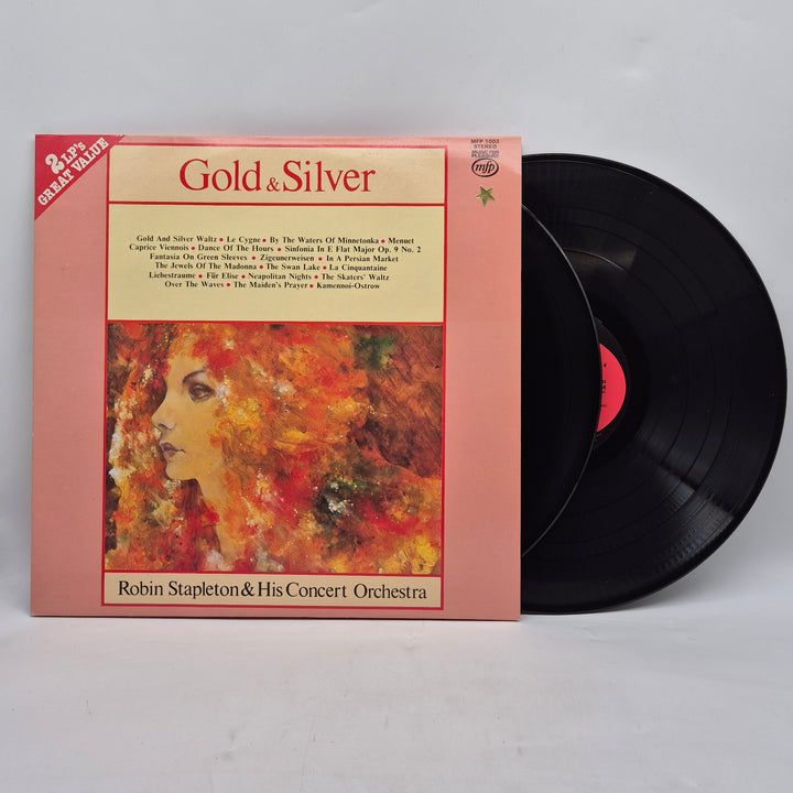 Retro dubbel LP Gold and Silver mfp