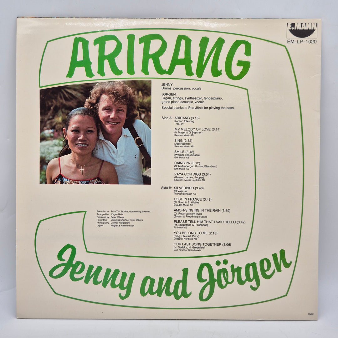 Retro LP Jenny and Jörgen Arirang