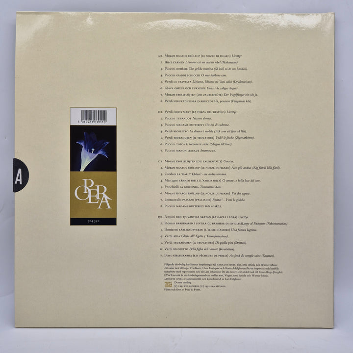 Absolute Opera klassisk samlingsskiva vinyl LP