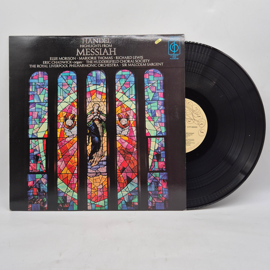 Handel Messiah highlights retro klassisk LP vinyl