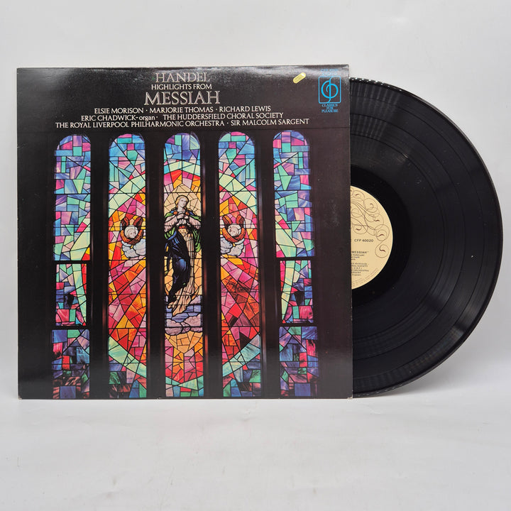 Handel Messiah highlights retro klassisk LP vinyl