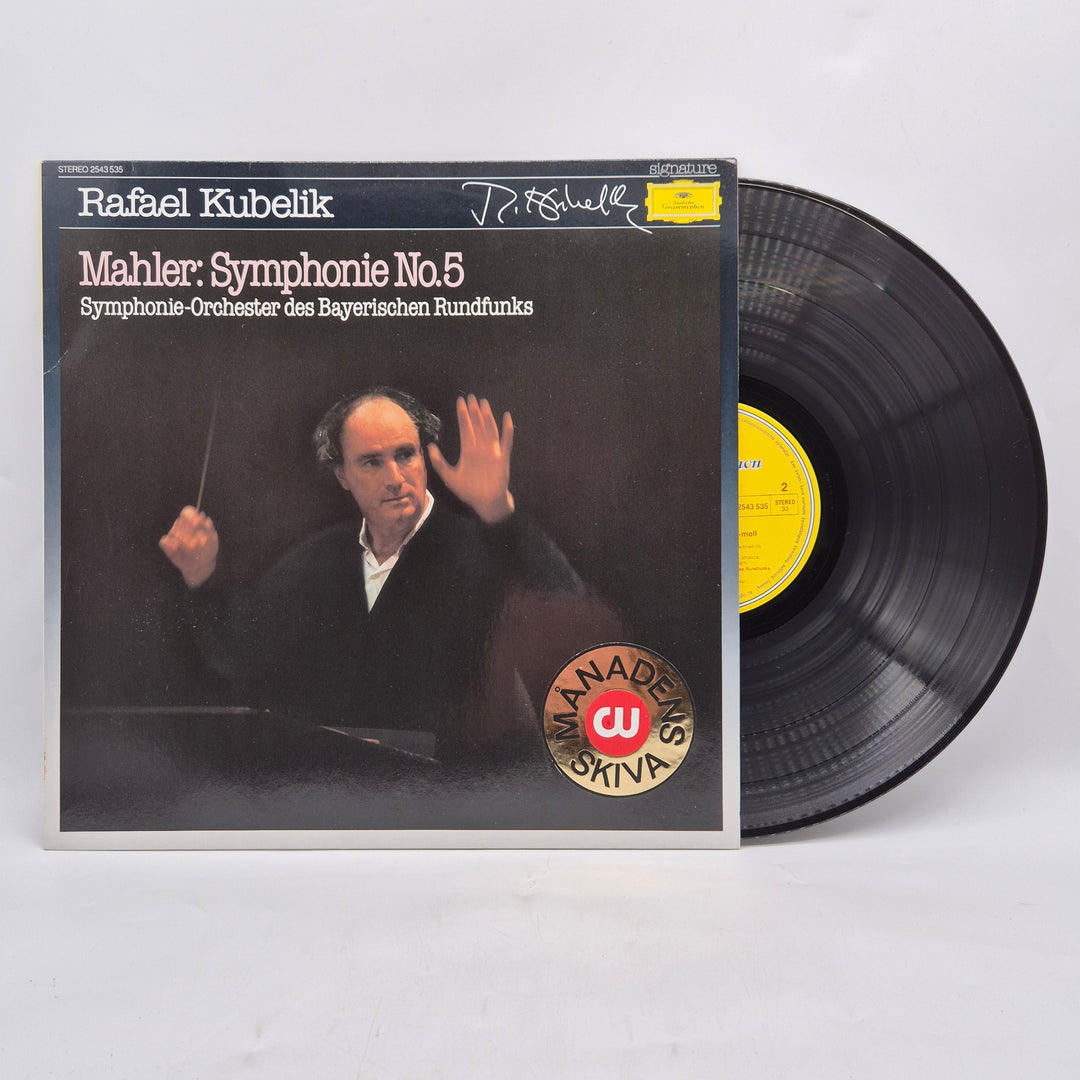 Mahler Symfoni nr 5 LP Deutsche Grammophon