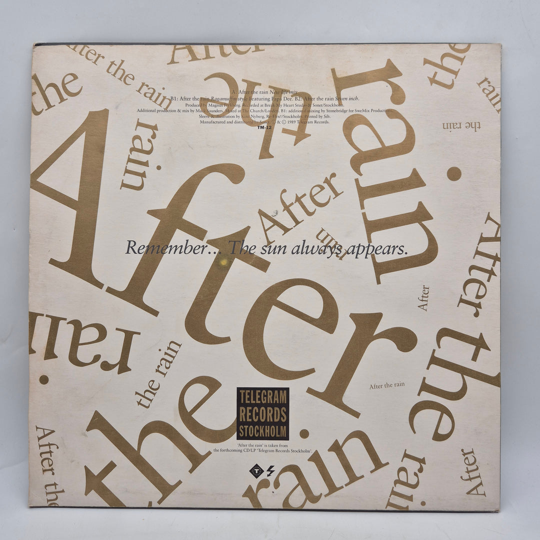 Titiyo After The Rain 12 tums vinyl retro
