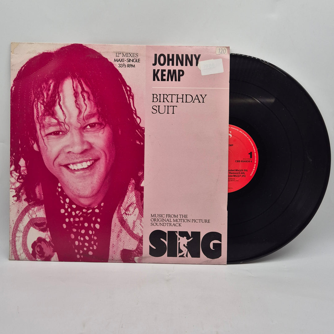 Retro 12 tums maxisingel Johnny Kemp vinyl