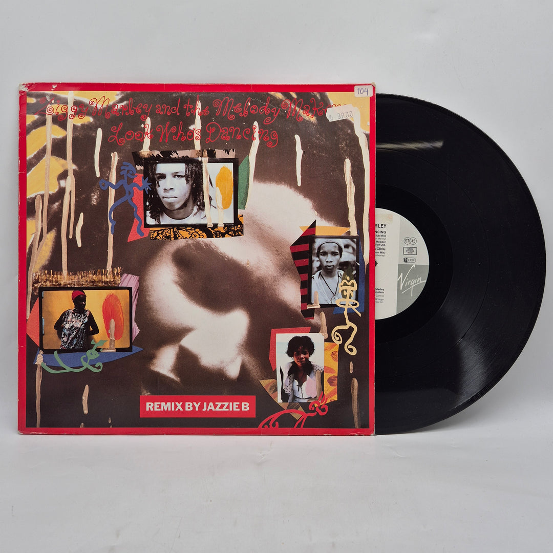 Ziggy Marley retro 12" vinylsingel vintage