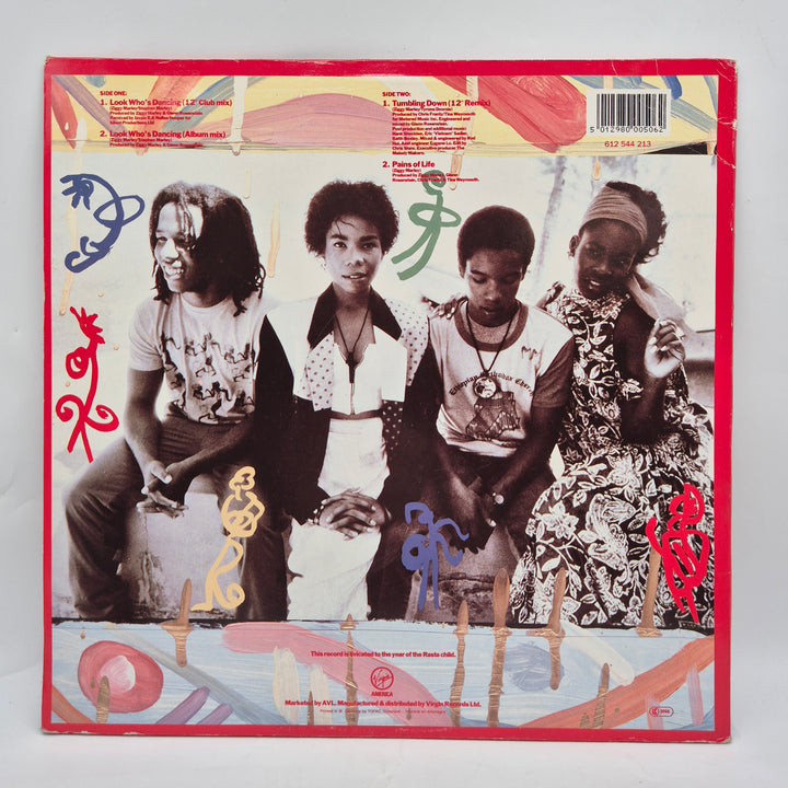 Ziggy Marley retro 12" vinylsingel vintage