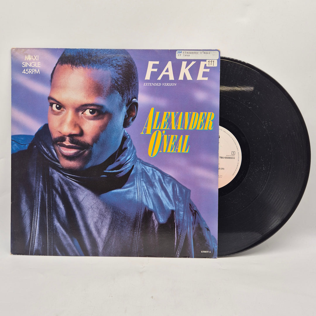 Alexander O’Neal Fake maxisingel 12 tum retro