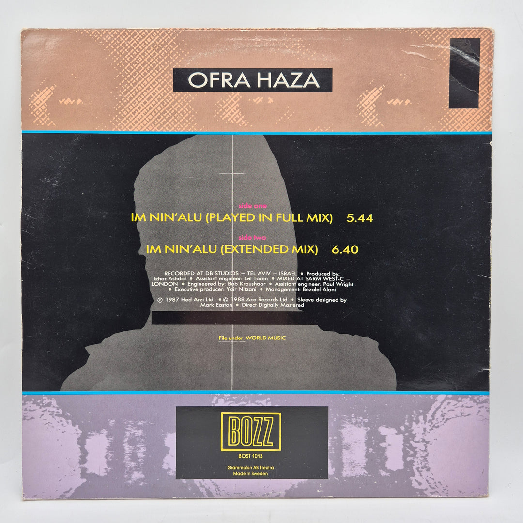 Ofra Haza Im Nin’Alu retro maxisingel