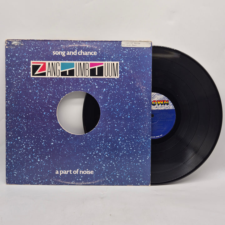 Retro Motown vinylsingel 12 tum blå
