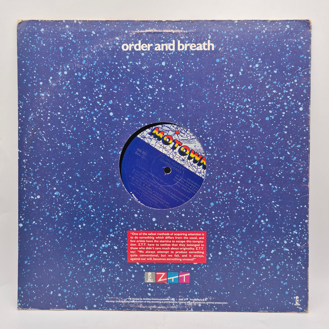 Retro Motown vinylsingel 12 tum blå