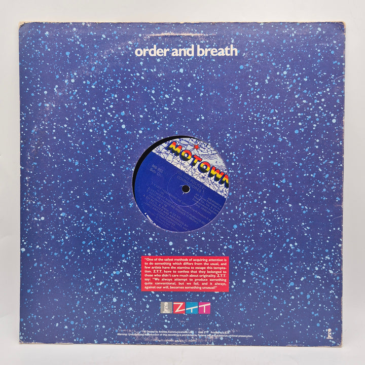Retro Motown vinylsingel 12 tum blå