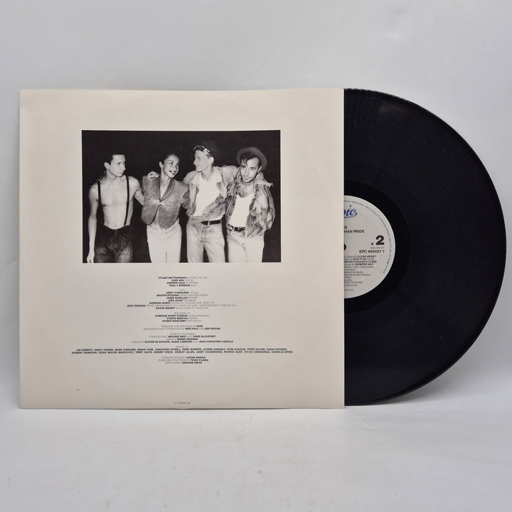 Retro LP vinylskiva med klassisk pop