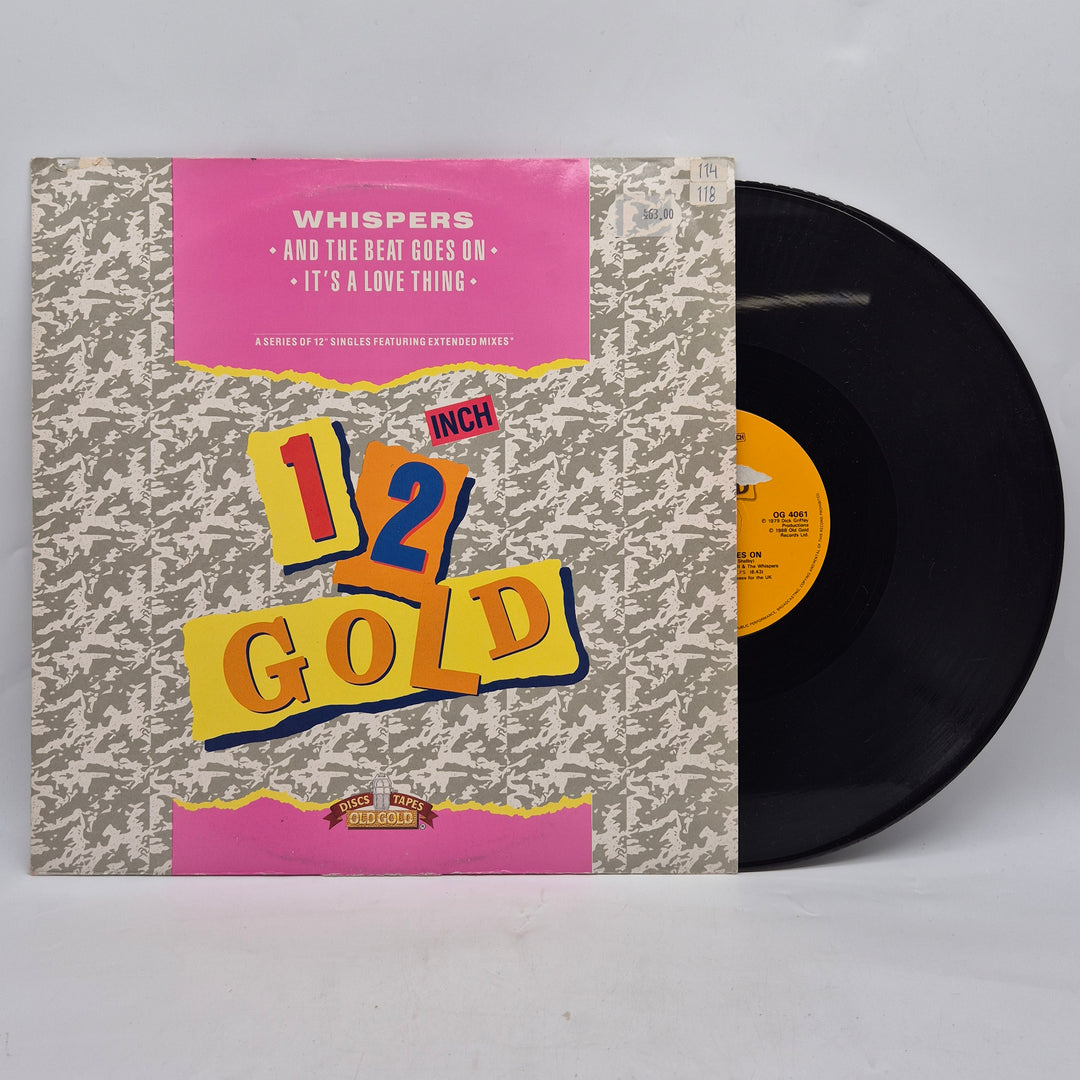 Retro 80-tals 12" vinyl The Whispers