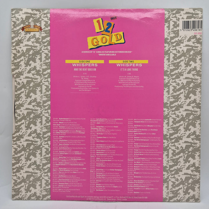 Retro 80-tals 12" vinyl The Whispers