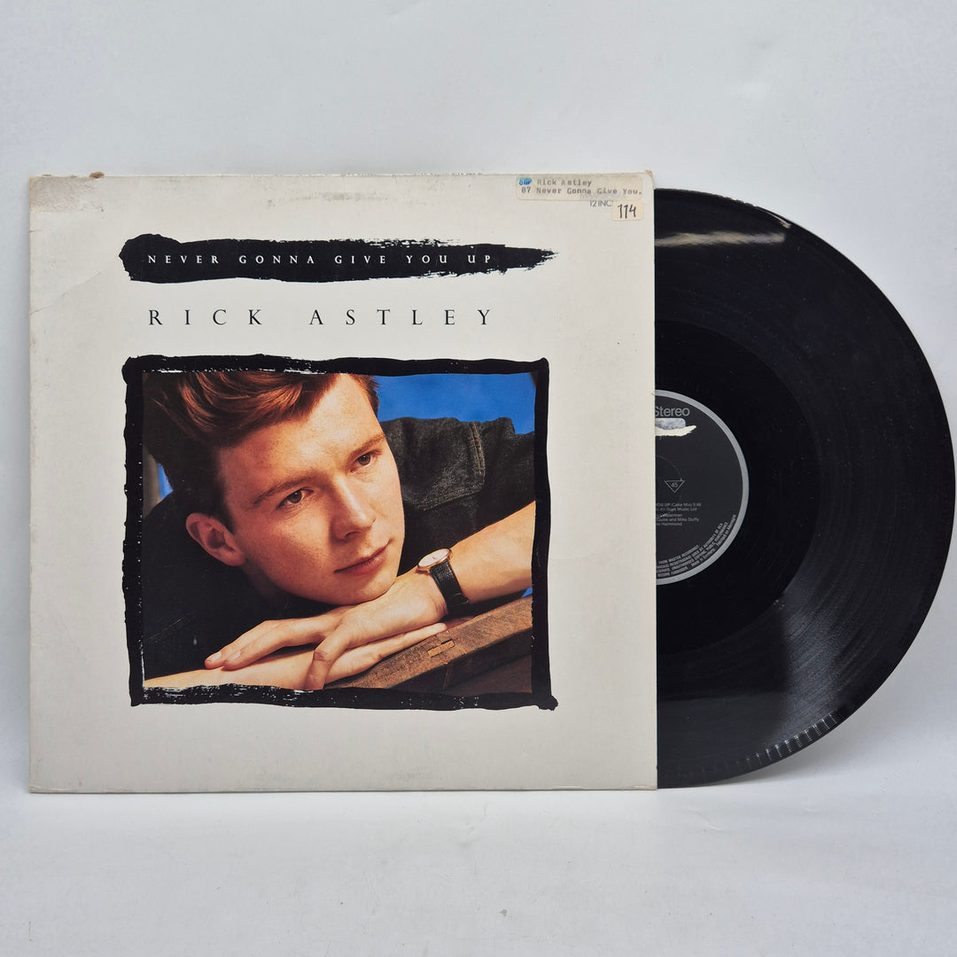 Rick Astley maxisingel Never Gonna Give You Up