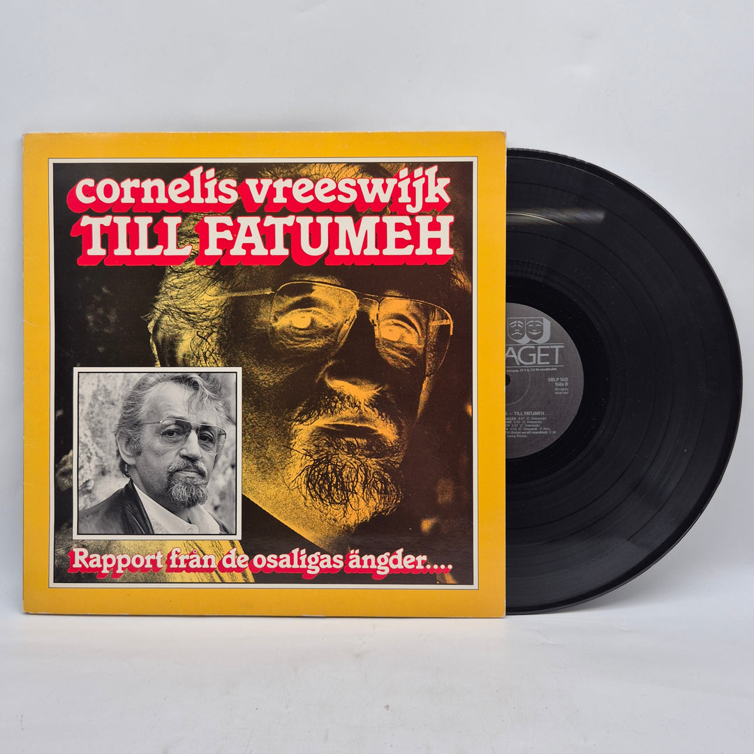 Cornelis Vreeswijk Till Fatumeh vinyl LP retro